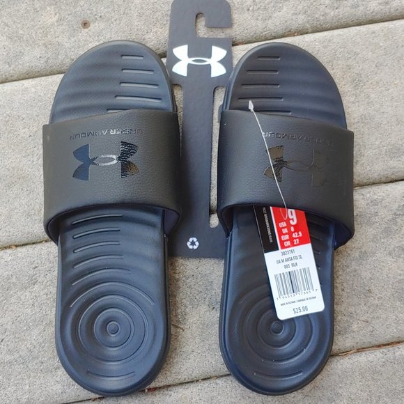 Under Armour Other - NWT Under Armour UA Ansa Fix Slide Sandals Sz 9